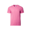 Gildan Premium Cotton Round Neck Tee in azalea