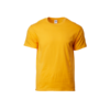 Gildan Premium Cotton Round Neck Tee in gold