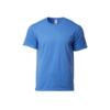 Gildan Premium Cotton Round Neck Tee in heather royal