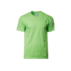 Gildan Premium Cotton Round Neck Tee in lime