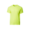 Gildan Premium Cotton Round Neck Tee in safety green