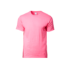 Gildan Premium Cotton Round Neck Tee in safety pink