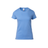 Gildan Premium Cotton Ladies Round Neck Tee in carolina blue