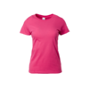 Gildan Premium Cotton Ladies Round Neck Tee in heliconia