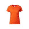 Gildan Premium Cotton Ladies Round Neck Tee in orange