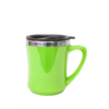 Chromatic 400ml Stainless Steel Mug AM11 in lime