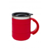 Voyager Stainless Steel Mug AM19in red