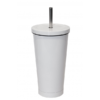 Shine 500ml Stainless Steel Tumbler AM39 in white