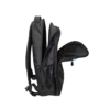 Nylon Navigator Backpack BP80 with side view, it has a pocket that can put bottle or umblrella