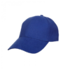 Baseball 6-Panel Cotton Brush Cap CP01 in royal