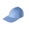 Baseball 6-Panel Cotton Brush Cap CP01 in light blue