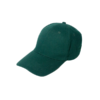 Baseball 6-Panel Cotton Brush Cap CP01 in forest green