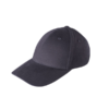 Baseball 6-Panel Cotton Brush Cap CP01 in dark grey