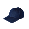 Baseball 6-Panel Cotton Brush Cap CP01 in denim blue