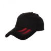 EcoSport Baseball 6-Panel Cotton Brush Cap CP14 in black