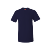 Breathable 160gsm Cotton Round Neck Tee in navy