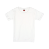 Comfort Kids Cotton Round Neck Tee in white