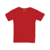 Comfort Kids Cotton Round Neck Tee in red