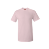 Breathable 180gsm Cotton Round Neck Tee in pink