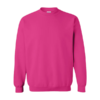 Gildan Asian Fit Adult Crewneck Sweatshirt 88000 in heliconia