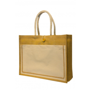 Style Laminated Jute Tote Bag JB17