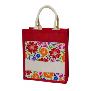 Nature’s Palette Jute Tote Bag JB26