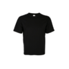 Soft Streetwear Oversized Cotton Tee OT01 in black