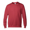 Gildan Asian Fit Adult Crewneck Sweatshirt 88000 in red