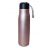 A variety of stainless steel water bottles in different colors, showcasing their durable, double-wall design and easy-pour spout.