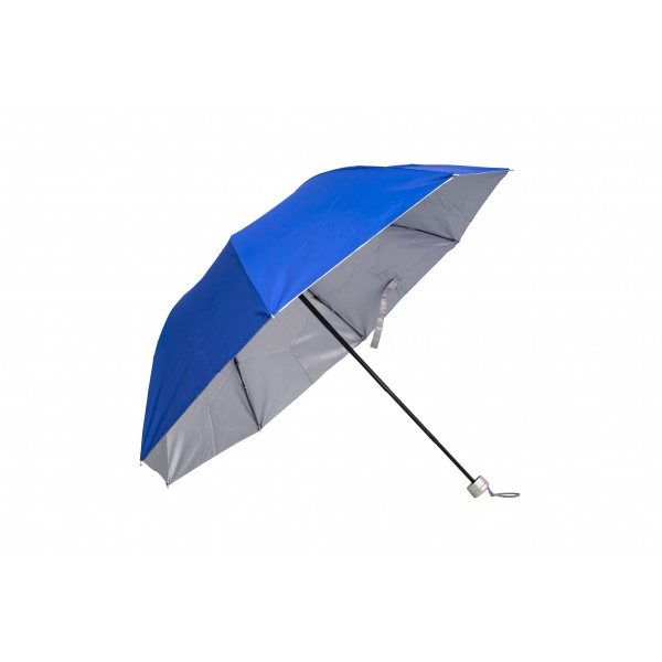 3 Fold 22" Foldable Umbrella UM05 in royal