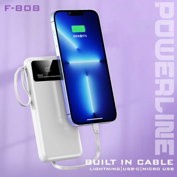 Powerline-built in cable