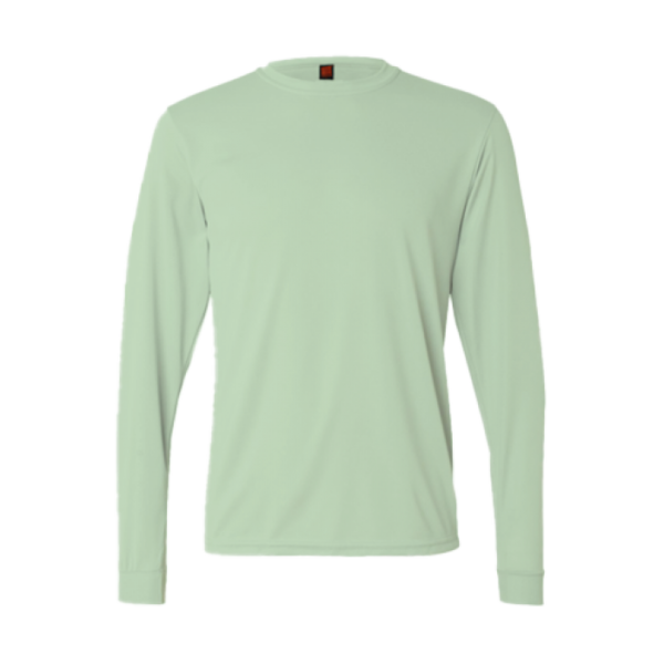 Breeze Unisex Long Sleeve Tee QD54 in mint