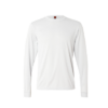 Breeze Unisex Long Sleeve Tee QD54 in white