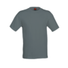 Unisex Polyester Interlock Tee QD56 in dark grey