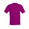 Unisex Polyester Interlock Tee QD56 in dark purple