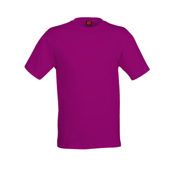 Unisex Polyester Interlock Tee QD56 in dark purple