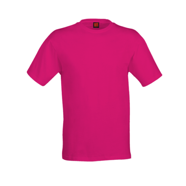 Unisex Polyester Interlock Tee QD56 in magenta