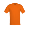 Unisex Polyester Interlock Tee QD56 in orange