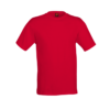 Unisex Polyester Interlock Tee QD56 in red