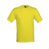 Unisex Polyester Interlock Tee QD56 in yellow