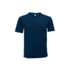 Unisex Microfibre Mini Eyelet Tee QD72 in navy pro