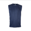 Microfibre Mini Eyelet Tank Top QD73 in navy