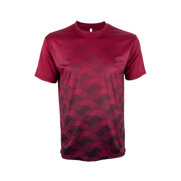 Victory Sublimation Tee QD77 in maroon