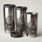 Custom travel mugs in Singapore with insulation and company logo