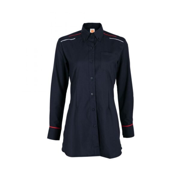 Global Long Sleeve Corporate Shirt F147 (Female) - Image 4