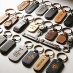 Custom corporate keychains with logo printing in Singapore