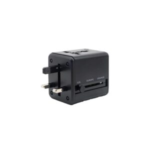 MC802 TRAVEL ADAPTOR – DUAL USB PORT – 2.1A FAST CHARGE