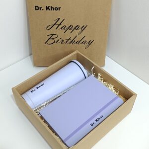 Personalized Birthday Gift Set – Tumbler with Notebook | FGS01
