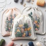 Assorted custom drawstring bags in Singapore