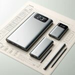 Customised power banks in various styles and capacities with printed logos